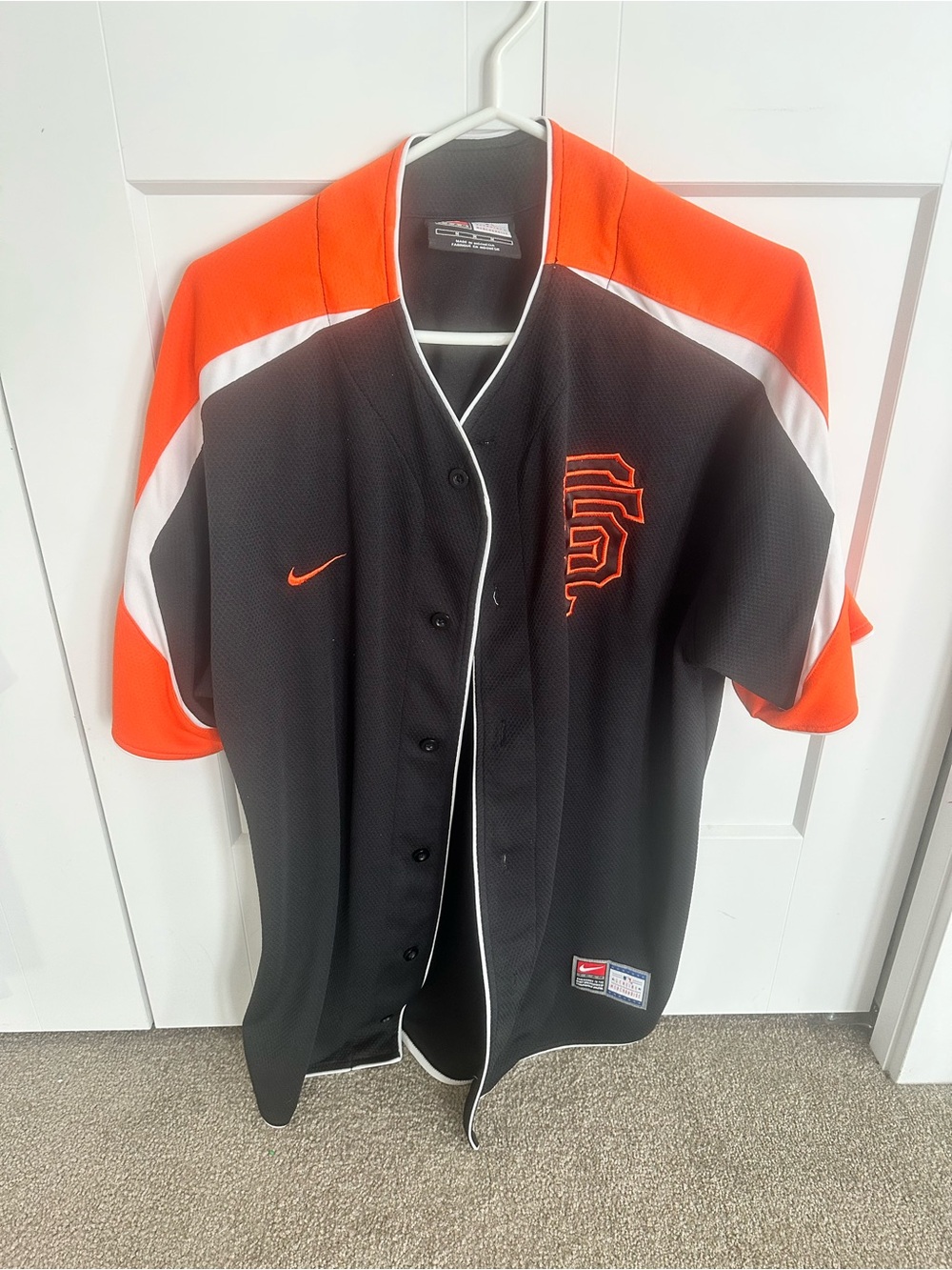 Nike Men’s San Fran Giants Baseball Jersey
